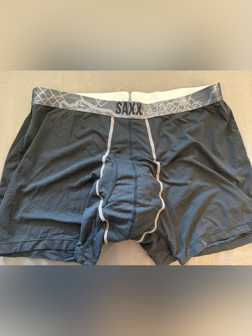 Saxx Pouch Boxer Briefs - 1 Grey, 1 Red